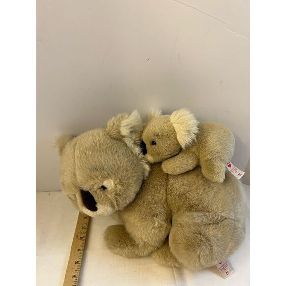 Trusi Dalin Koala bear with baby beige - Picture 3 of 5
